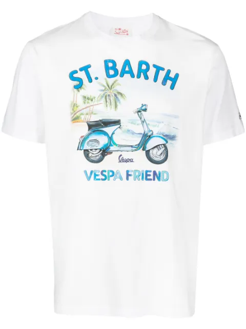 MC2 Saint Barth illustration-print cotton T-Shirt 