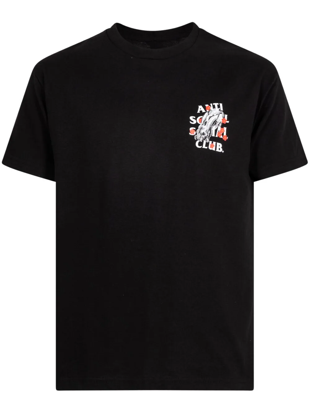 Anti Social Social Club Year Of The Rabbit T-shirt In Schwarz