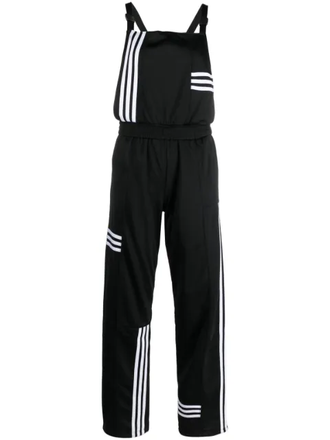 adidas Originals - stripe-detail sleeveless jumpsuit