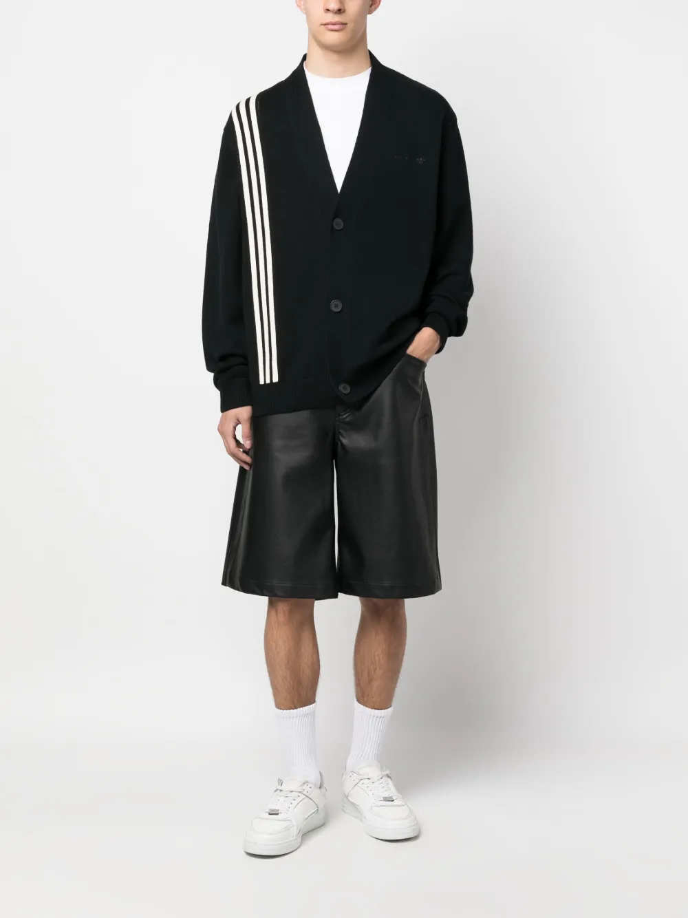 adidas Originals Rifta Metro knitted cardigan - Zwart