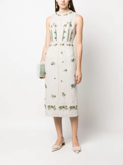 ERDEM Ellery sleeveless dress 21847 - 1