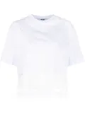 MSGM lace-detailed T-shirt - White