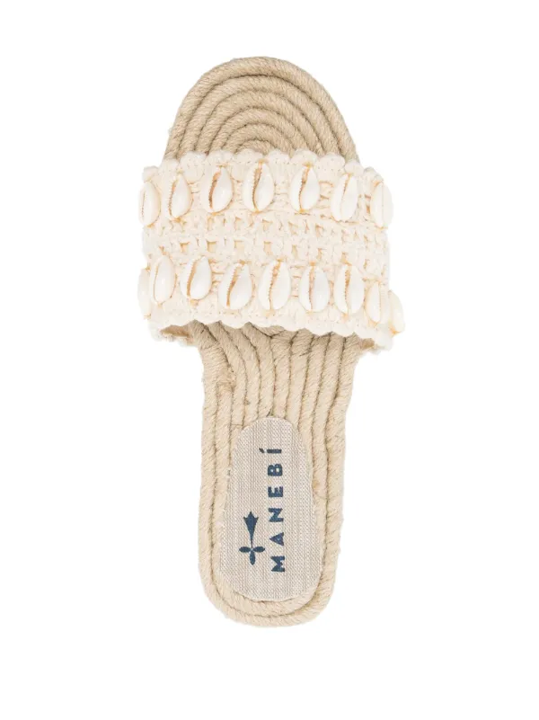 Espadrille coquillage discount