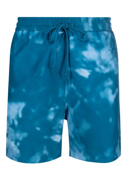 Carhartt WIP shorts de playa con estampado tie-dye