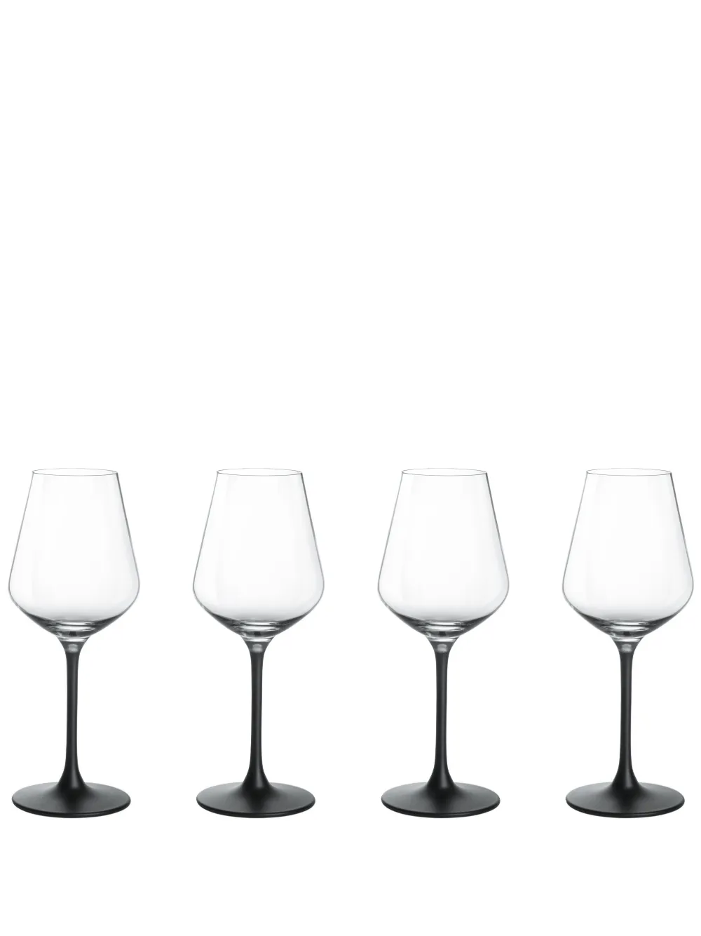 Villeroy & Boch lot de 4 verres à vin Manufacture Rock - Noir Top Merken Winkel