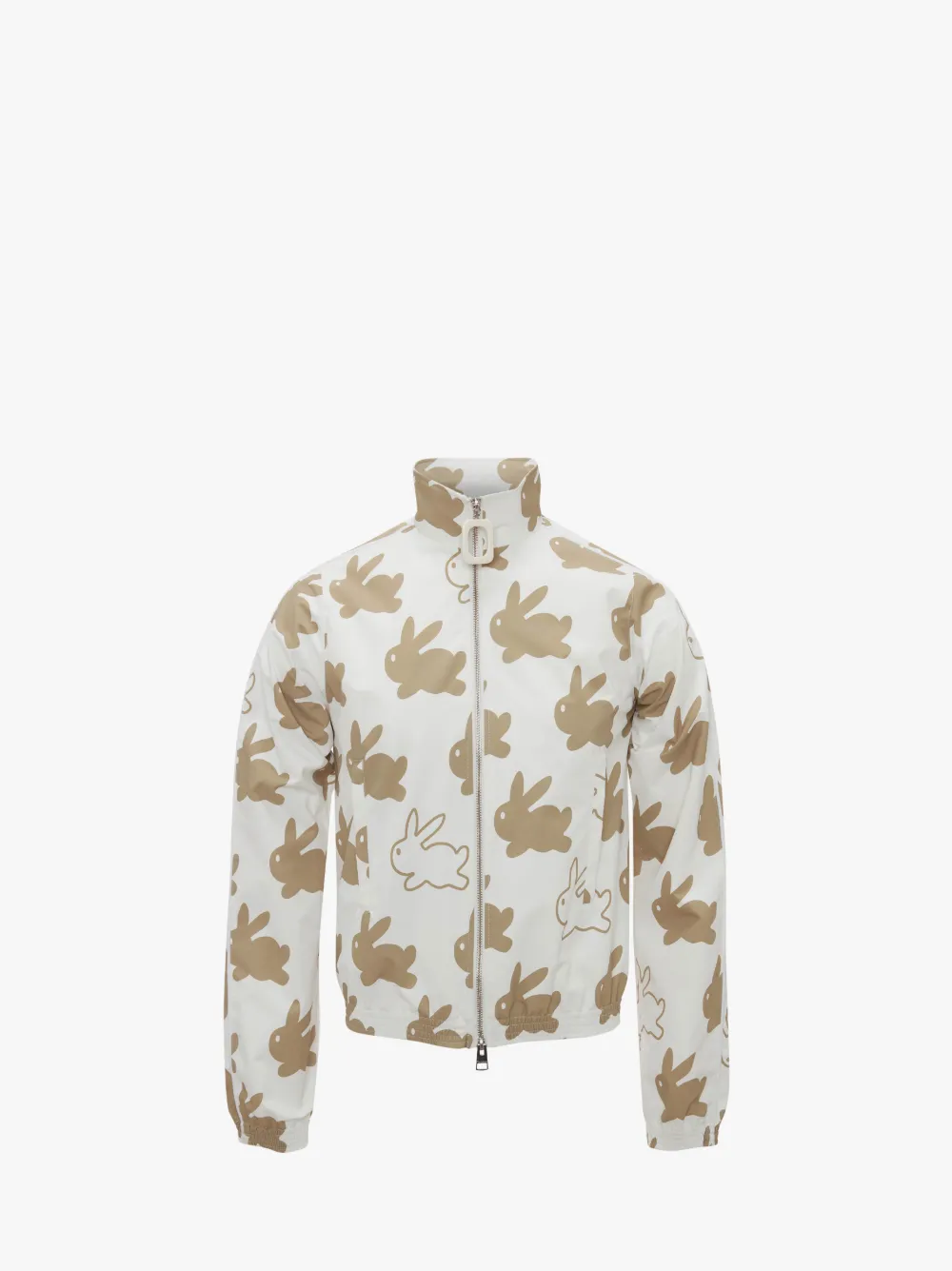 Jw Anderson All Over Bunny Technical Jacket In White