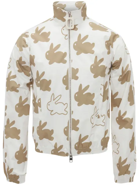 JW Anderson chamarra con conejos estampados