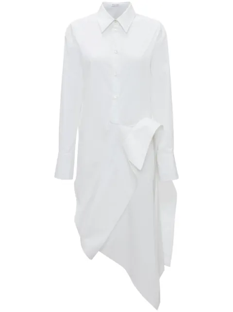 JW Anderson deconstructed cotton shirtdress