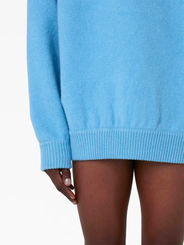 【関税込み】JW Anderson ブルー Can Puller プルオーバー JW Anderson クルーネック プルオーバー | ブルー | FARFETCH JP