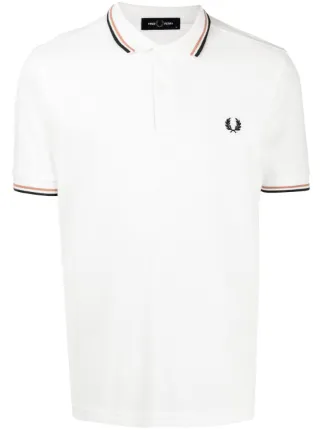 関税送料込み Fred perry logo white shirt ロゴ 白シャツ 関税送料込み Fred perry logo white shirt ロゴ 白シャツ