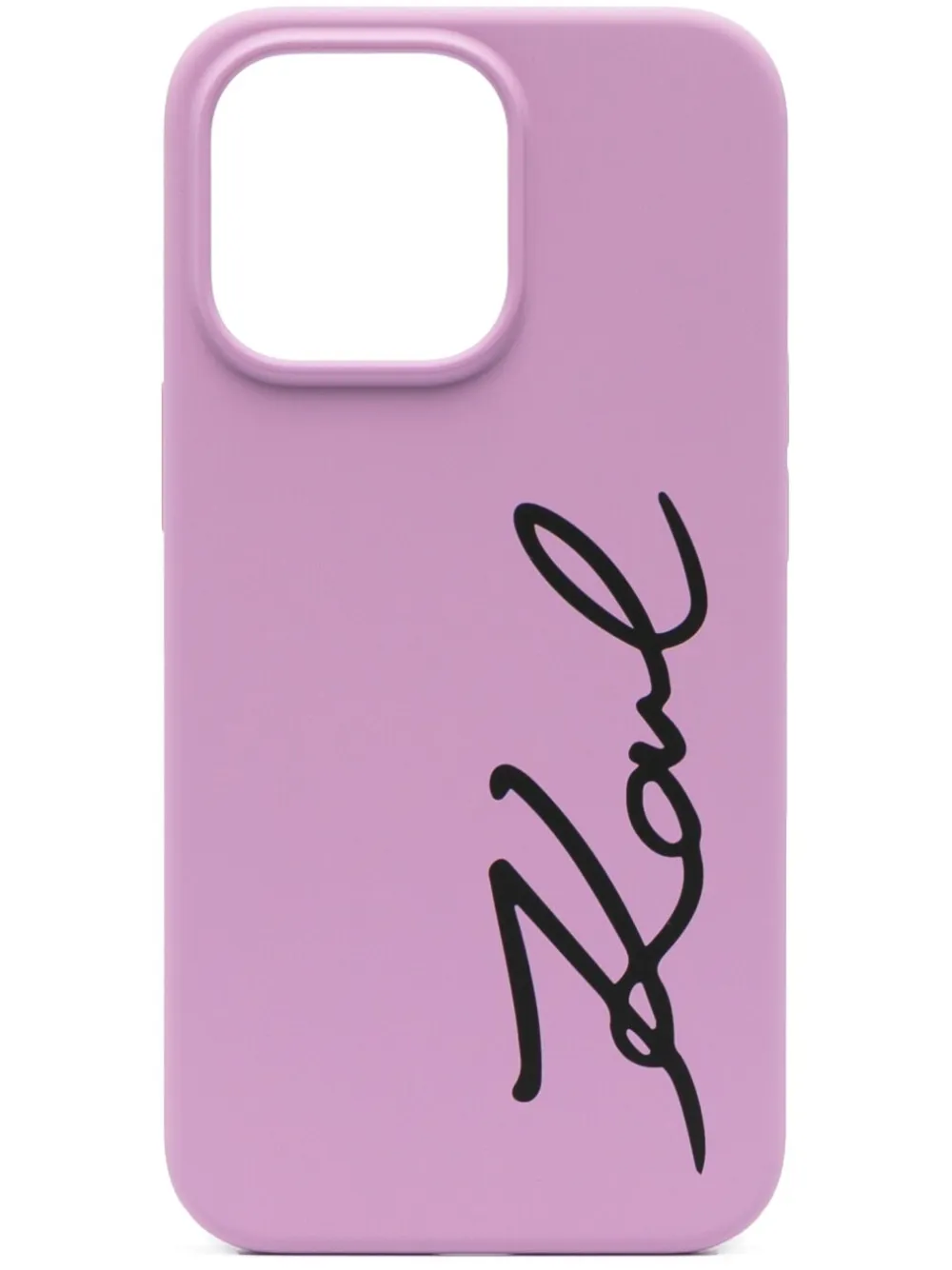 Karl Lagerfeld Signature Logo iPhone 13 Pro Max Case Farfetch