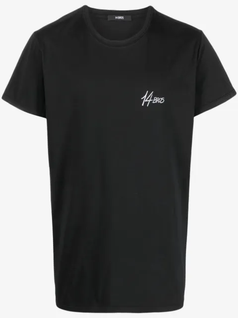 14BROS logo-print cotton T-shirt