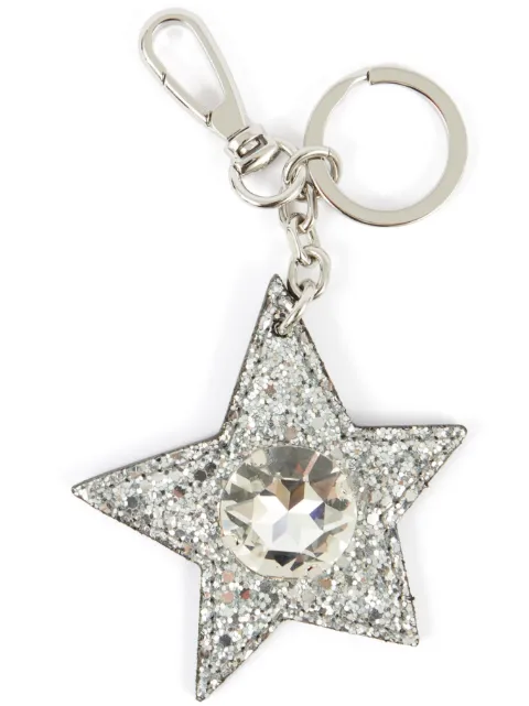 Maison Margiela star-motif rhinestone-embellished keyring