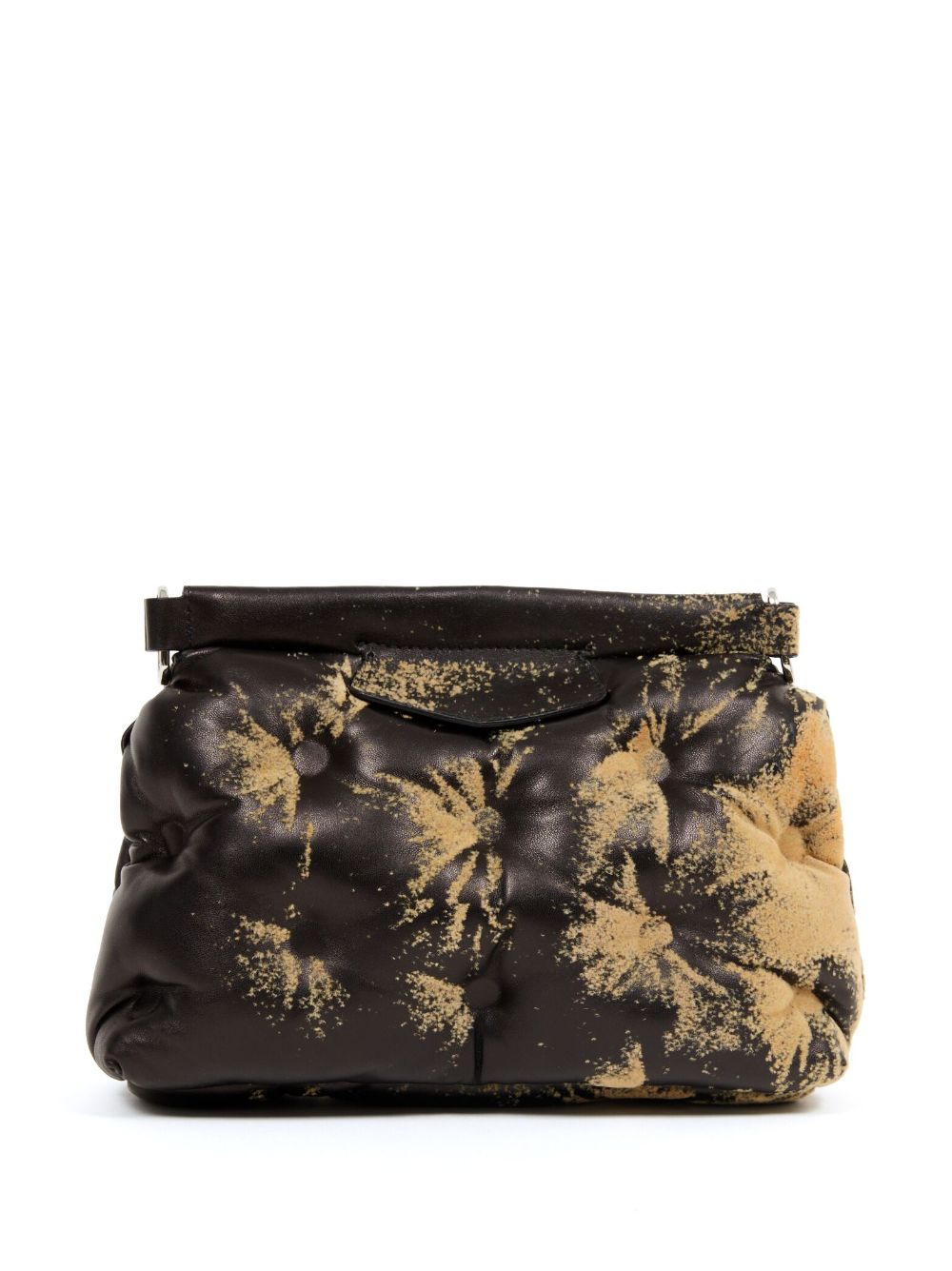 Shop Maison Margiela Glam Slam Sandstorm Shoulder Bag In Black