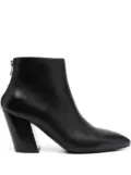 Officine Creative Sevre 80mm block heel boots - Black