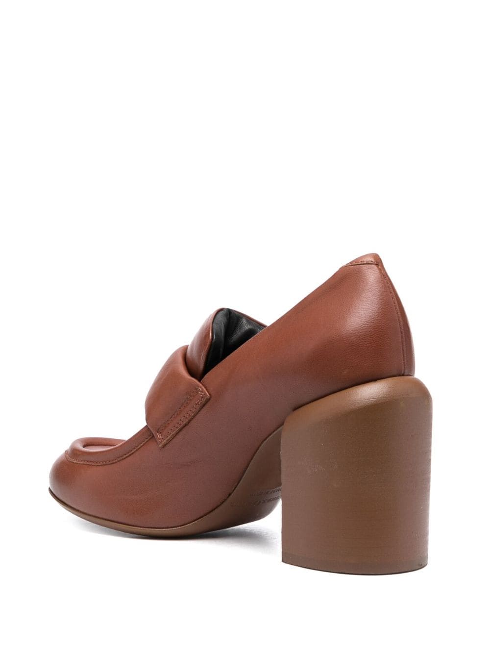 Shop Officine Creative Esther 018 Leather 90mm Pumps In Brown