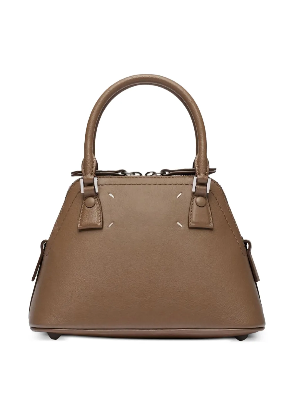 Maison Margiela 5AC mini-schoudertas met kettingdetail Bruin