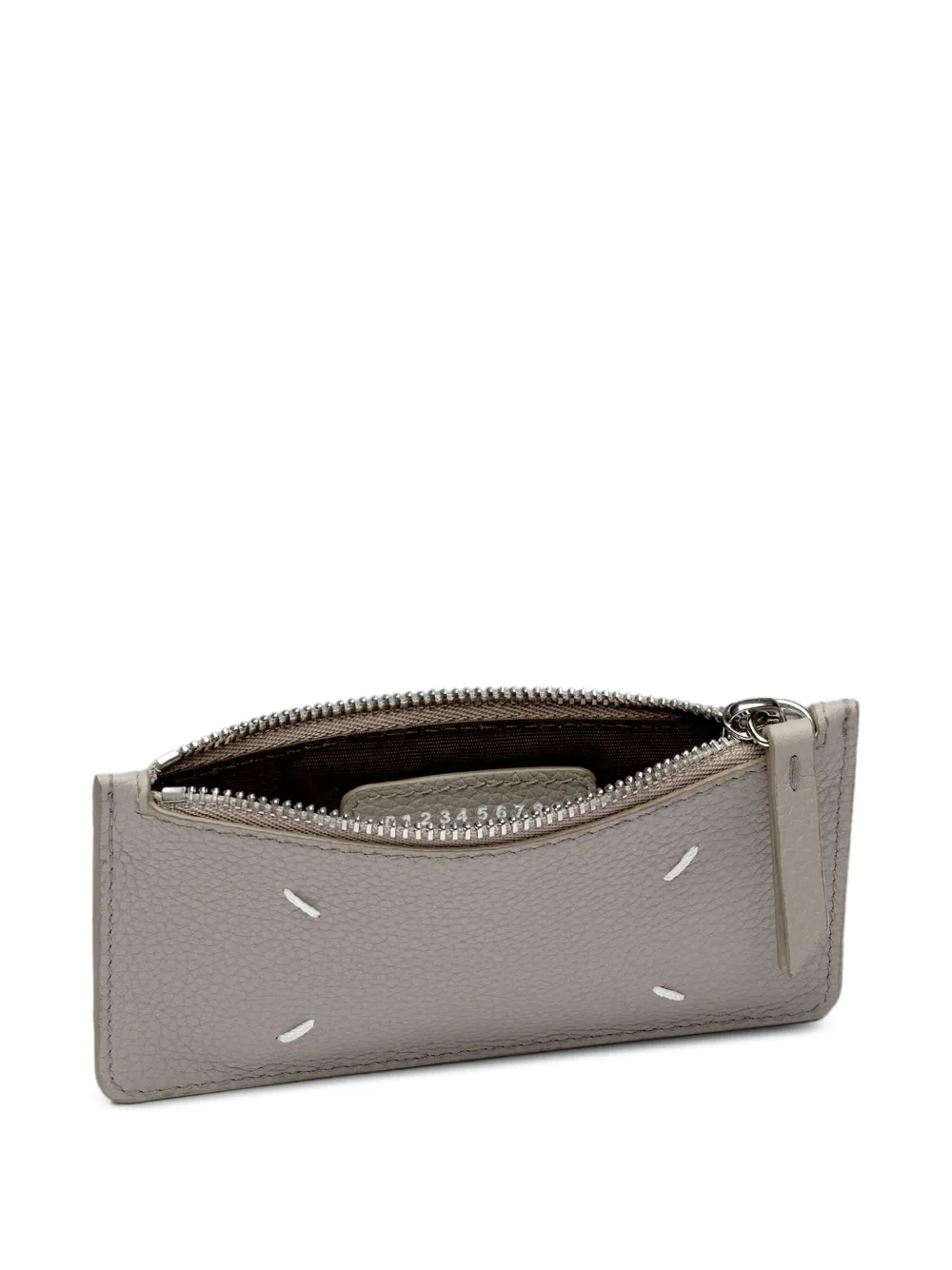 Maison Margiela zip-fastening leather cardholder | Image 2