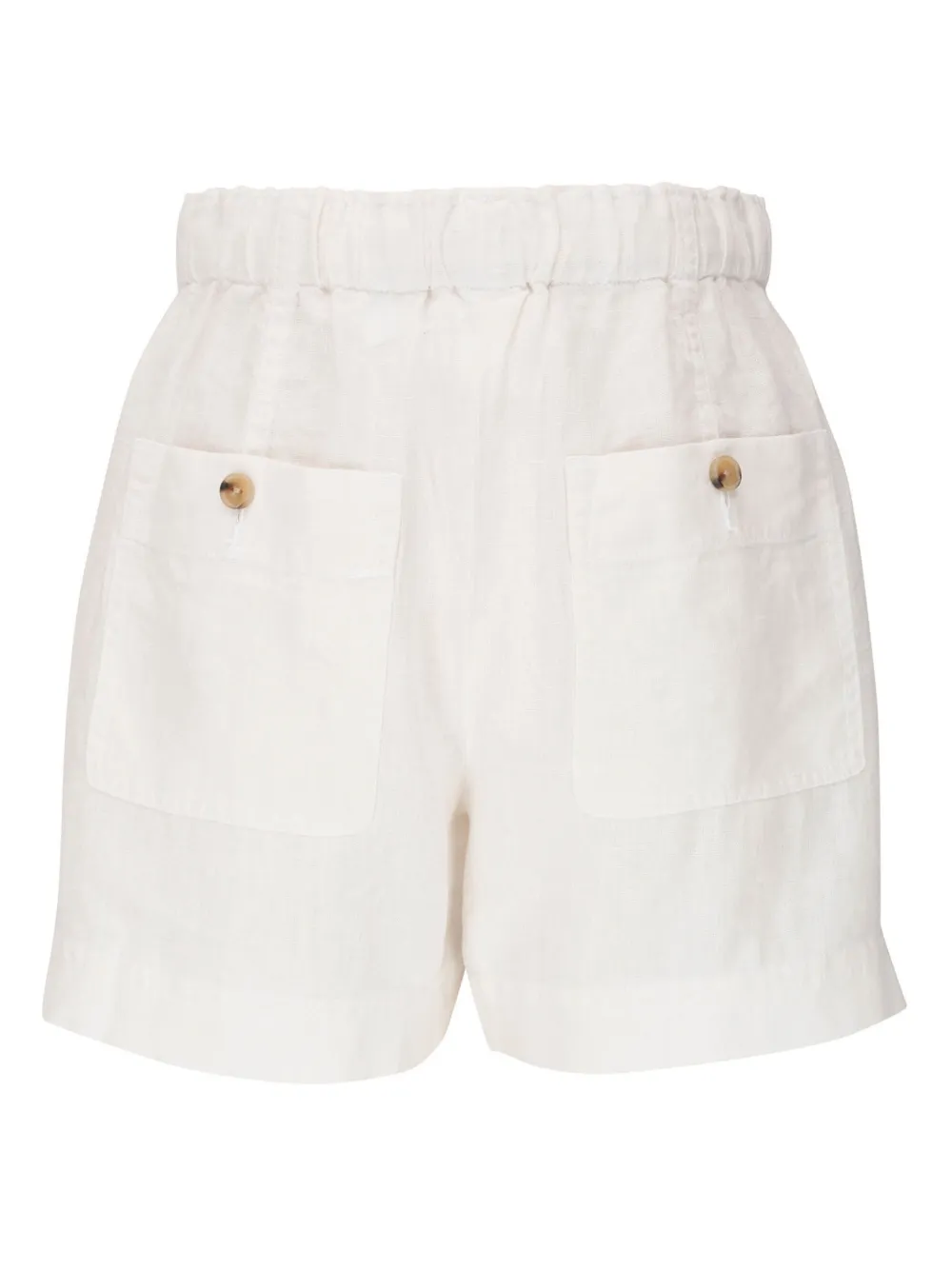 Vince Shorts met trekkoordtaille - Wit