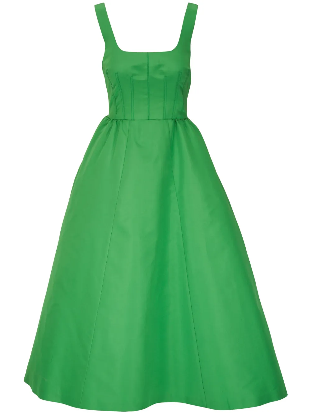 Carolina Herrera sleeveless silk midi dress