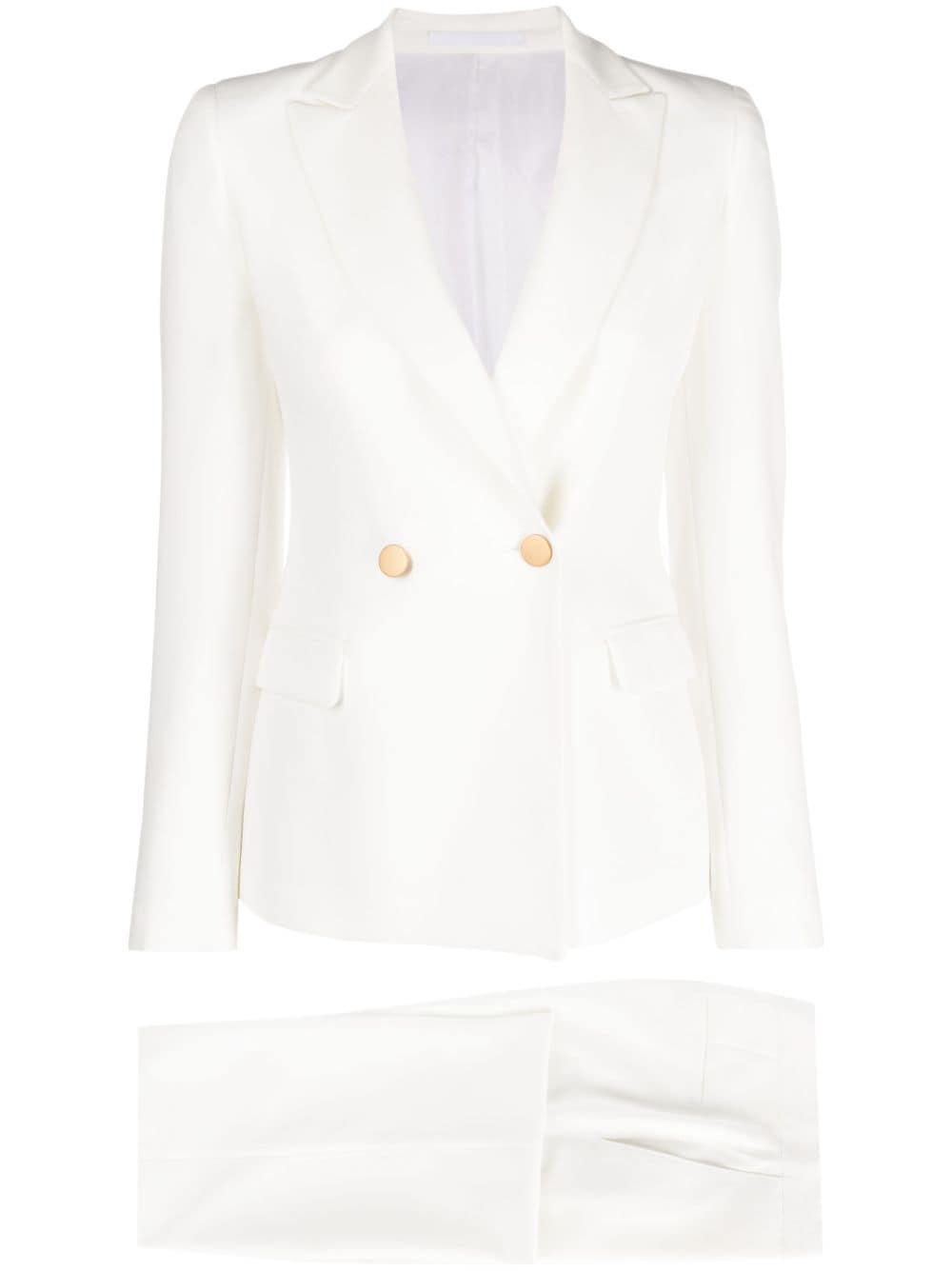 Tagliatore Single-breasted Suit In White