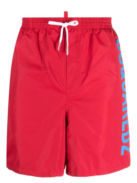 DSQUARED2 logo-print beach shorts Men