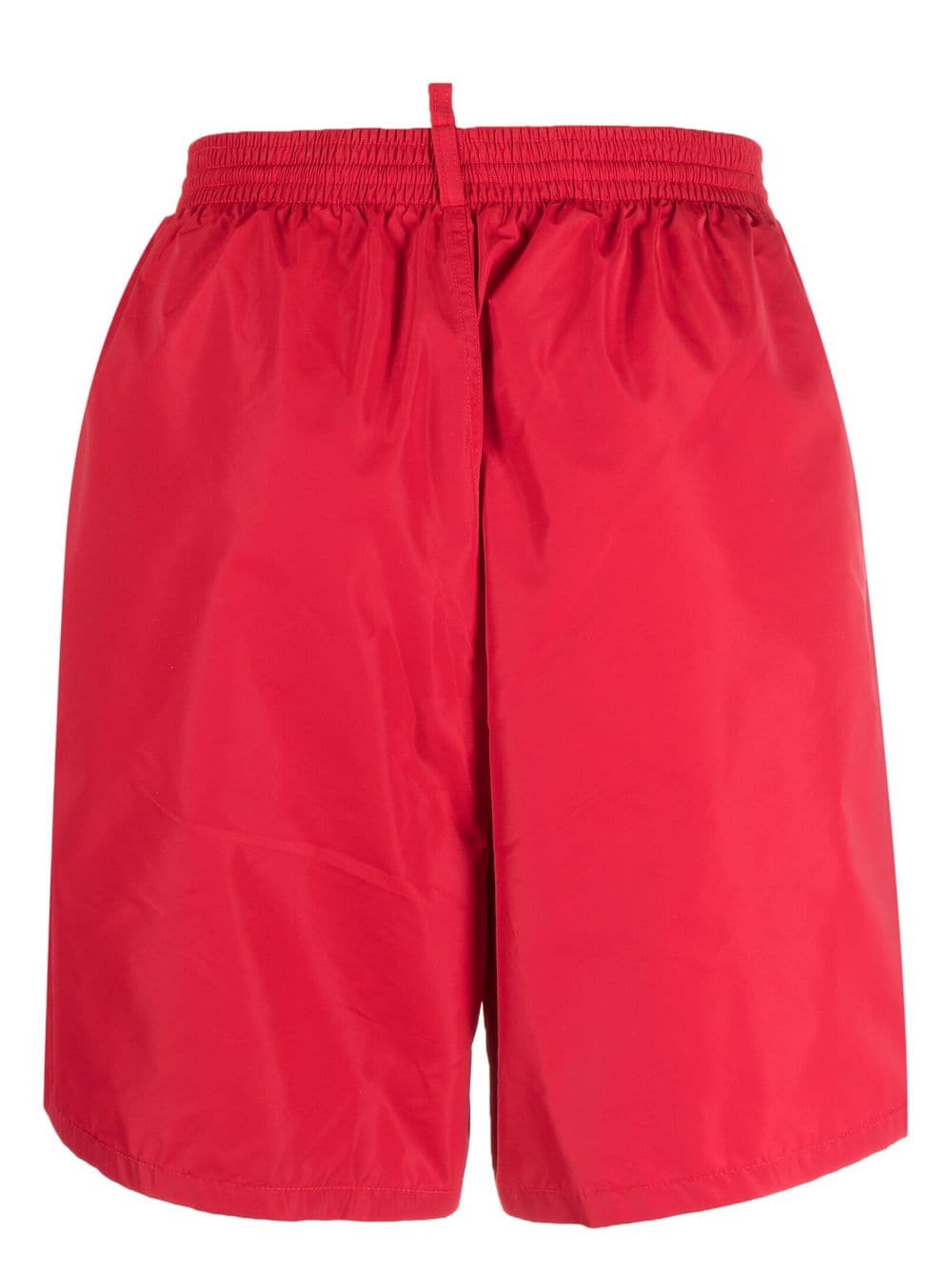 Shop Dsquared2 Logo-print Beach Shorts In Red