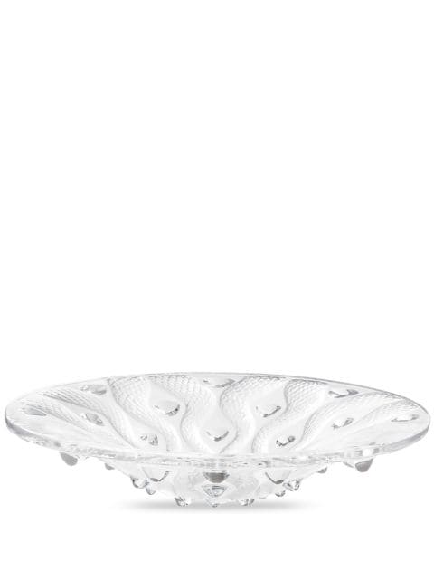 Lalique Serpentine crystal centerpiece
