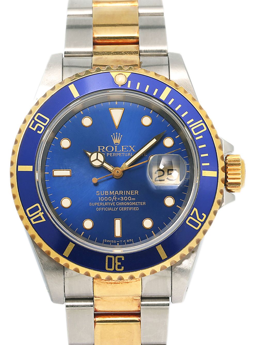 Rolex Pre-owned Submariner Date horloge - Blauw