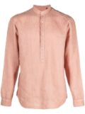 Costumein Martin band-collar shirt - Orange