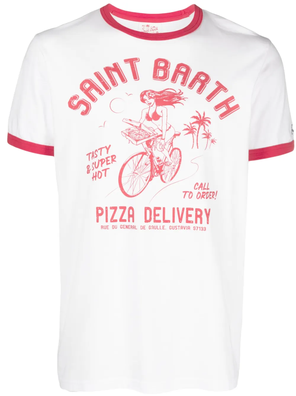 MC2 SAINT BARTH GRAPHIC-PRINT COTTON T-SHIRT