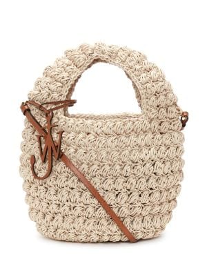 Jw anderson straw discount bag