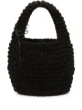 JW Anderson large Popcorn tote bag - Black
