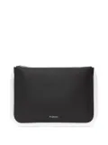 JW Anderson large Bumper leather pouch - Black