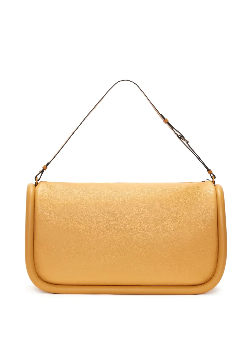 JW Anderson Bumber-12 leren crossbodytas - Geel