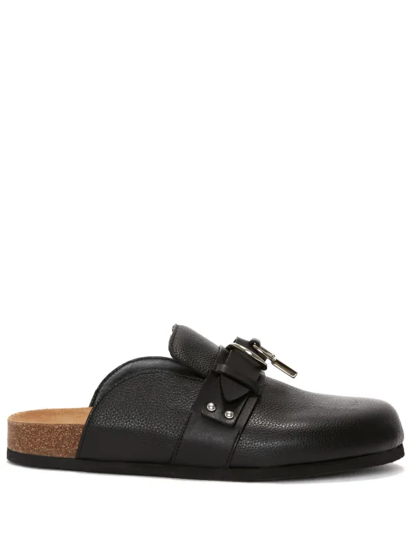 サンダル・ミュール Jw Anderson  Slippers and Clogs Women Leather Black Leather mules & clogs JW Anderson Black size 36 EU in