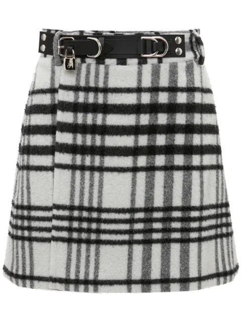 JW Anderson jupe évasée à carreaux