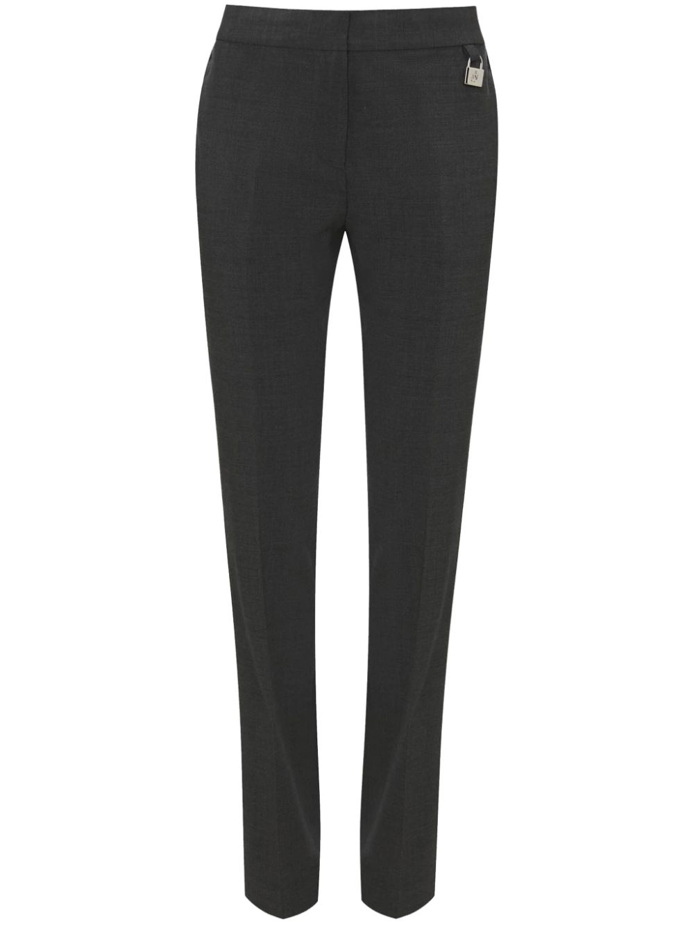 JW Anderson high-waisted cotton trousers - Grey