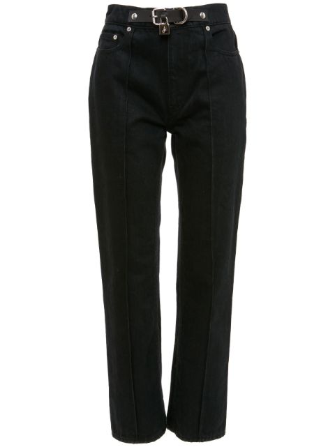 JW Anderson padlock-detail slim-fit jeans Women