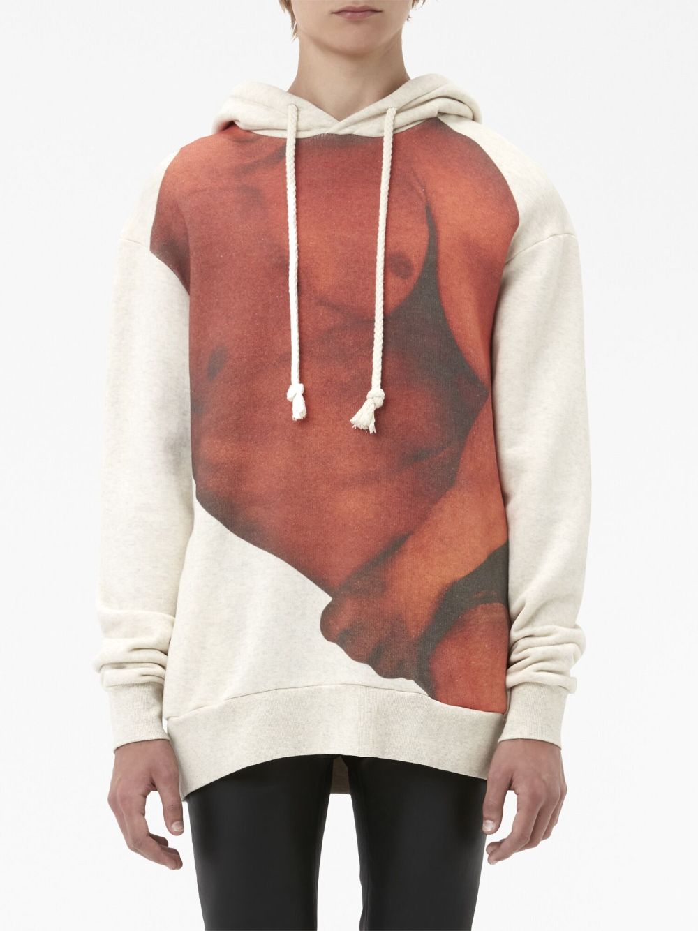 JW Anderson photograph-print cotton hoodie Men