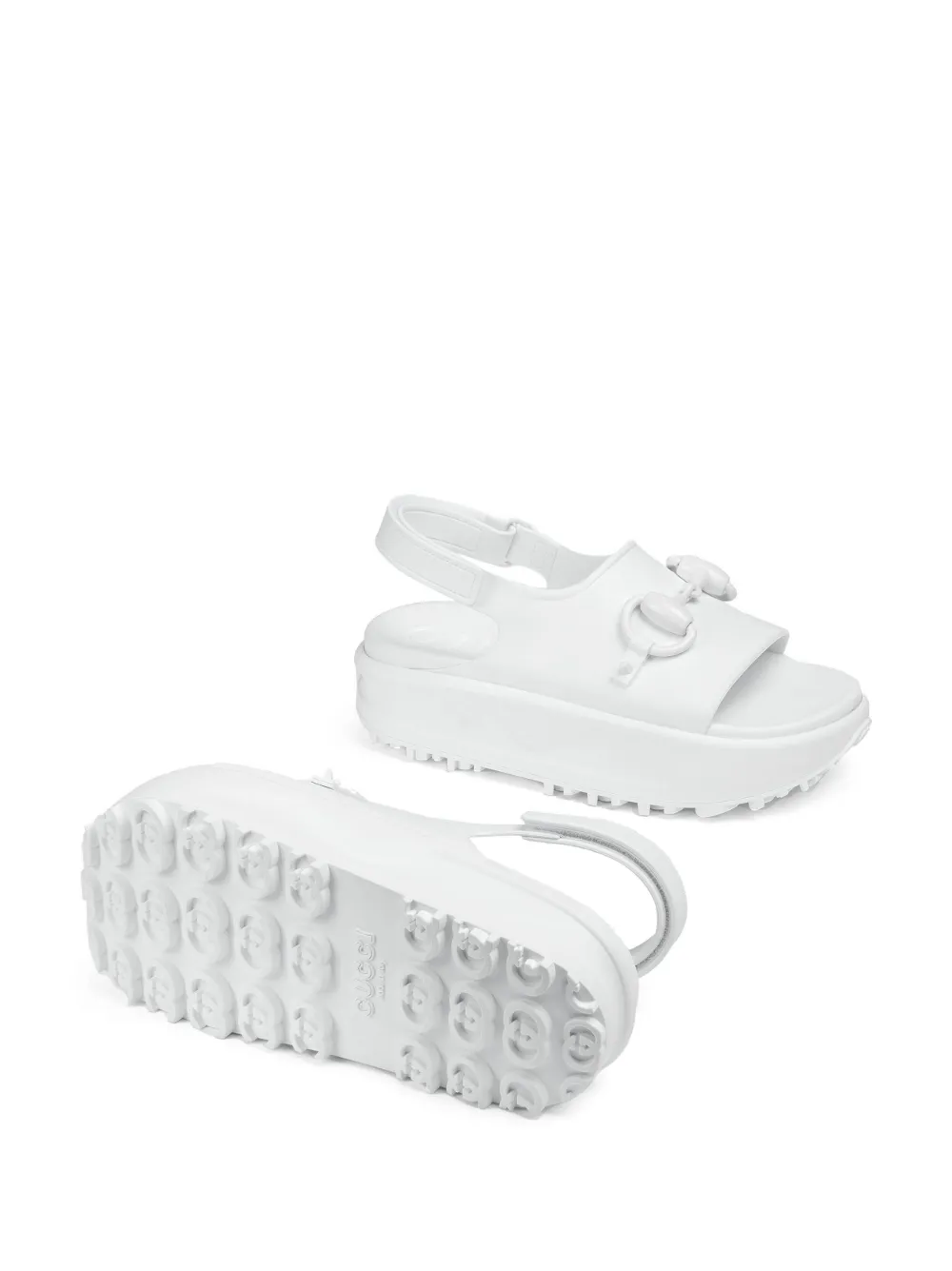 Gucci Horsebit Flatform Sandals Farfetch