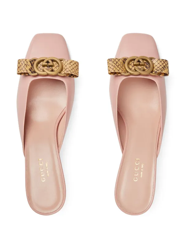 Gucci deals flat mules