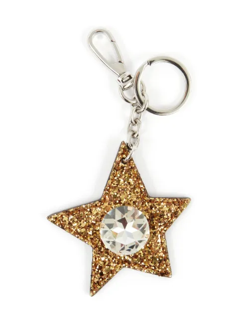 Maison Margiela star-motif rhinestone-embellished keyring