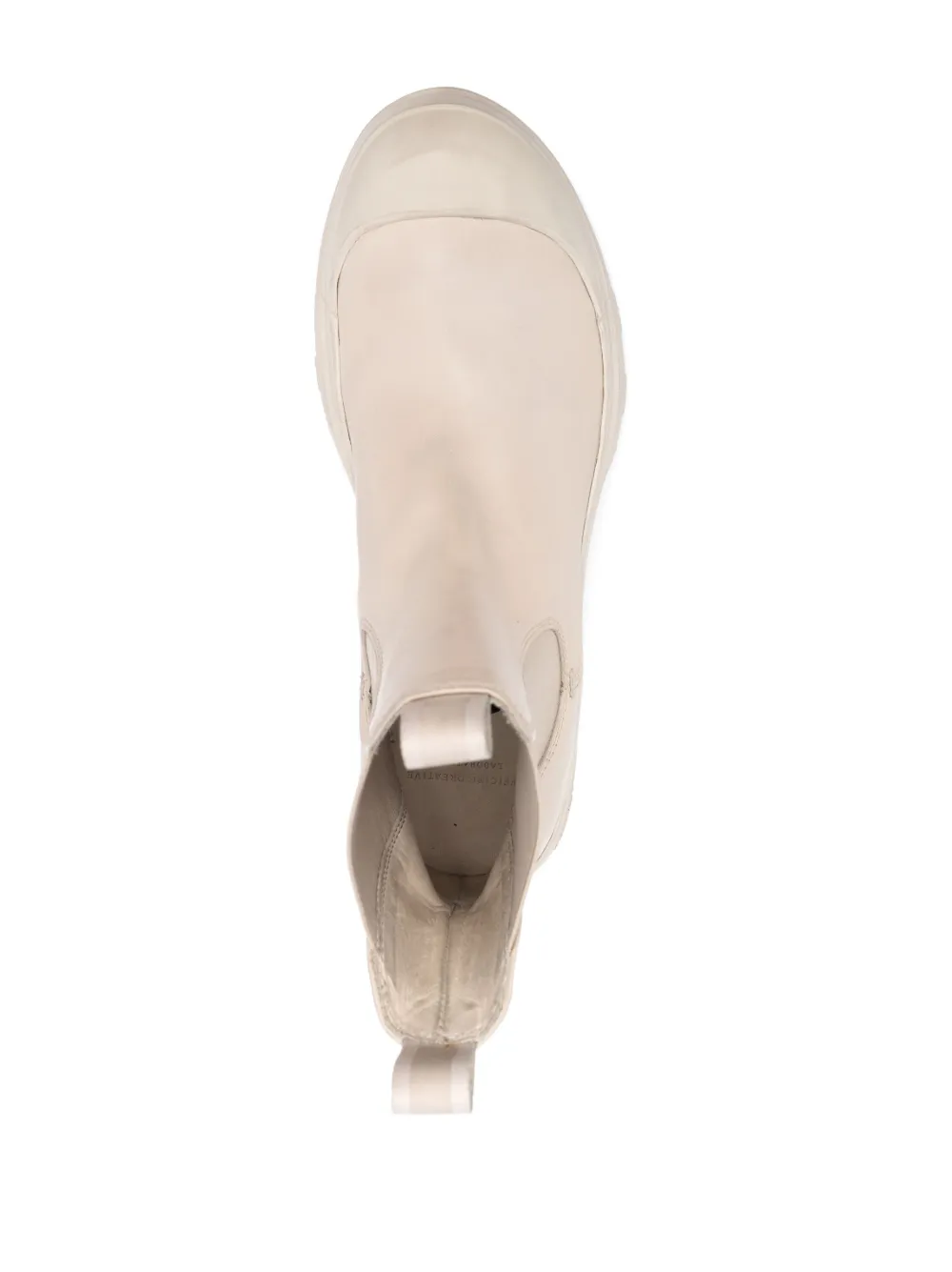 Officine Creative Pallet 107 Leather Ankle Boots In Neutrals