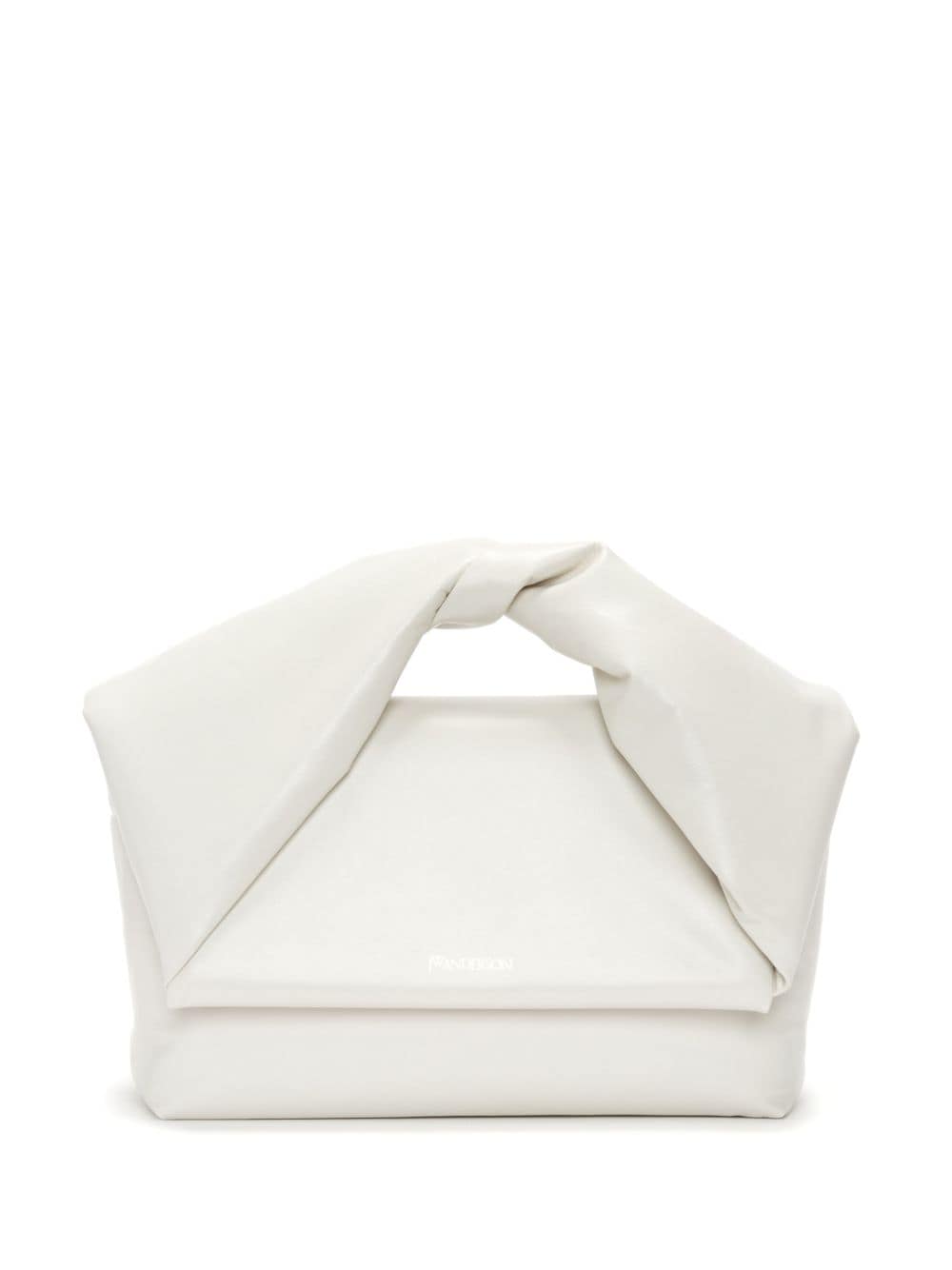 Shop Jw Anderson Large Twister Handle Bag In White