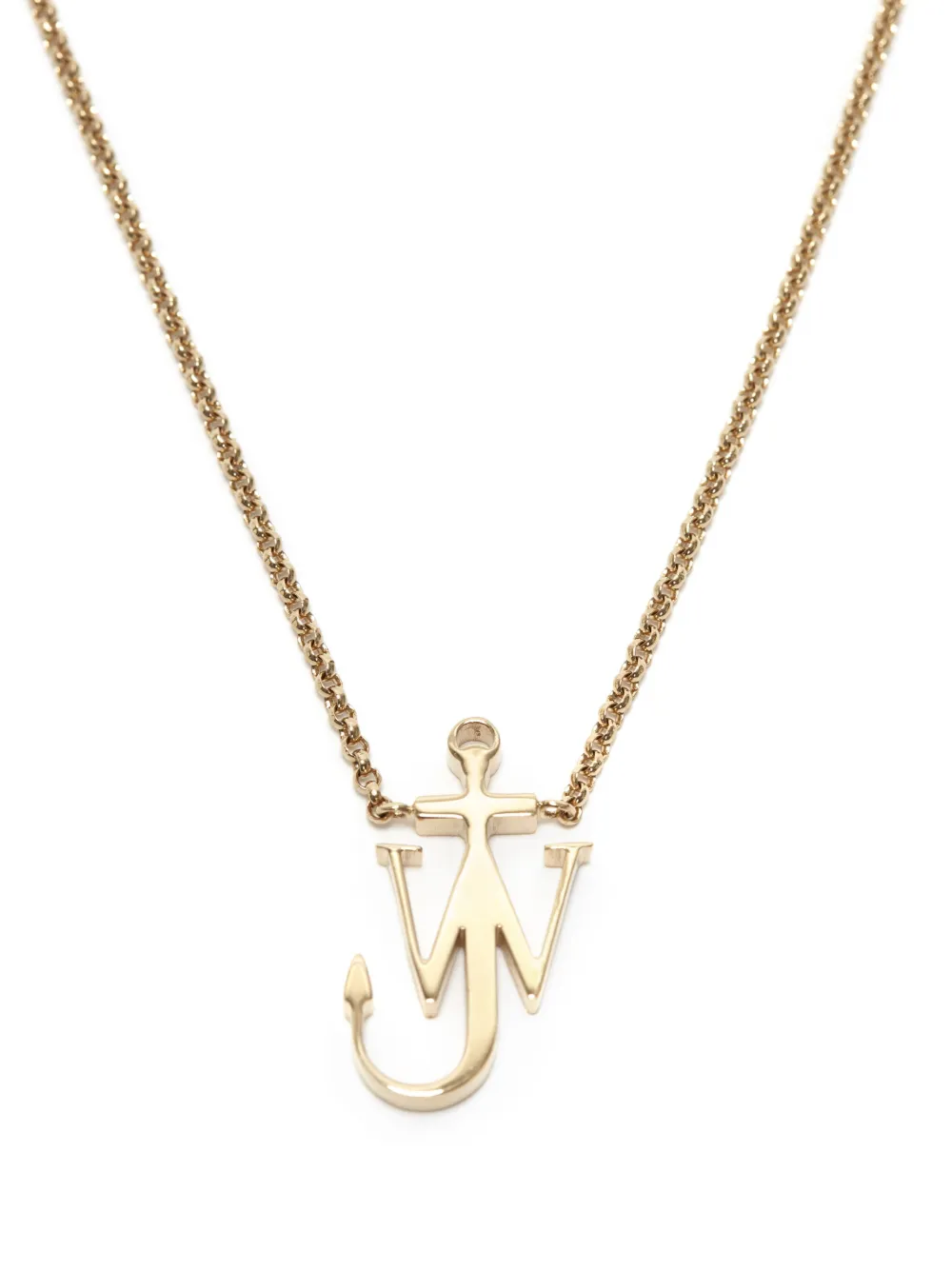 JW Anderson collier à pendentif Anchor Top Merken Winkel