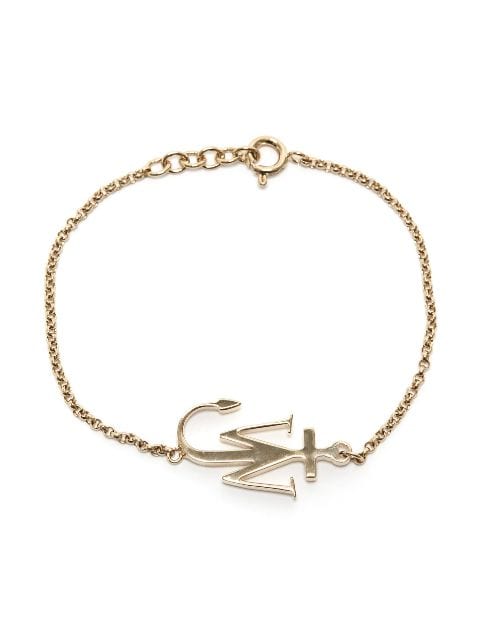 JW Anderson Anchor logo-charm bracelet