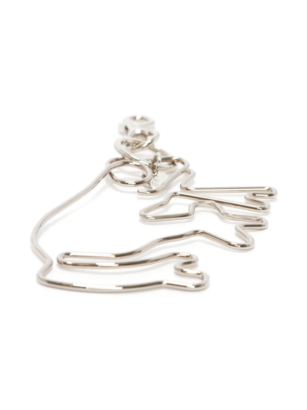 JW Anderson Sleutelhanger met kikker - Zilver