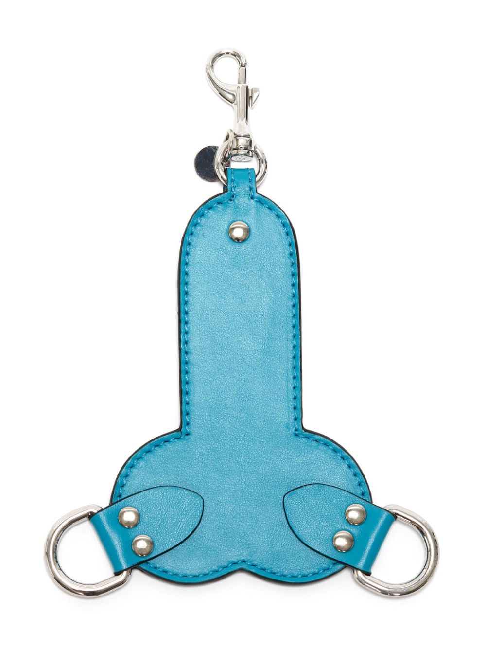 JW Anderson Leren sleutelhanger - Blauw