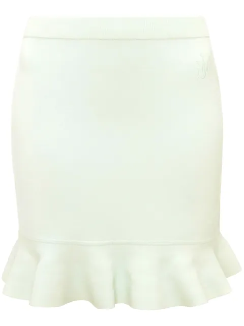 JW Anderson falda con logo bordado